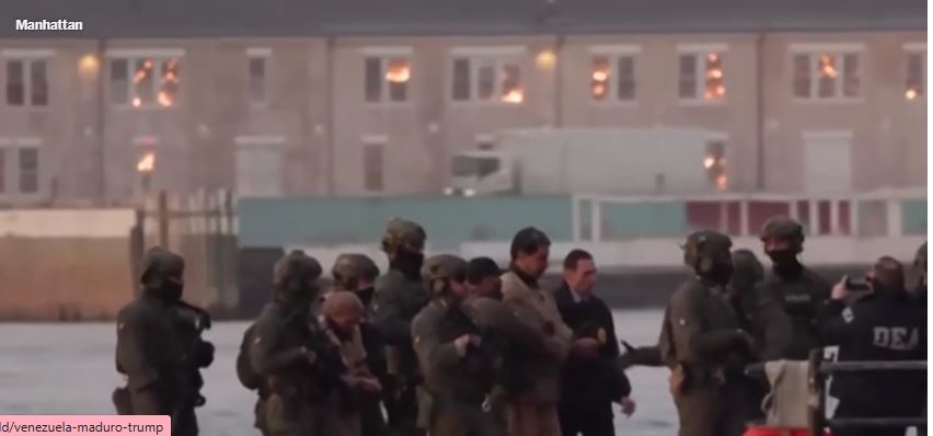 Maduro Arrives at Manhattan Courthouse as Trump Expands Threats