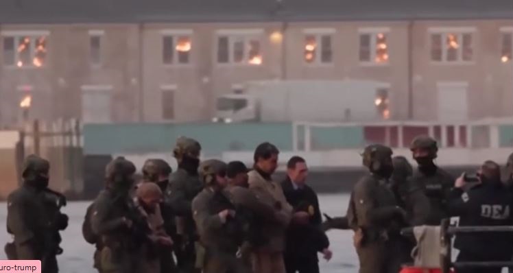 वेनेजुएला के अपदस्थ राष्ट्रपति निकोलस मादुरो न्यूयॉर्क की अदालत में पेश