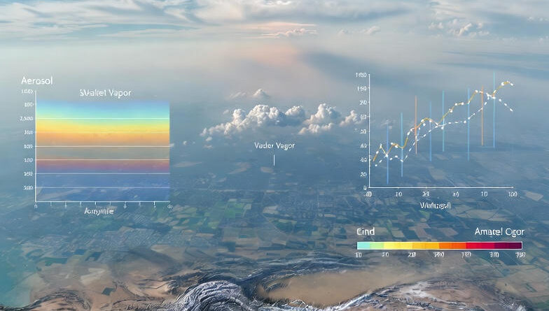 Water vapor heats the atmosphere much more than aerosols do: new study