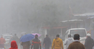 8 जनवरी तक घने कोहरे में डूबा रहेगा उत्तराखण्ड, पहाड़ी जिलों में बारिश के आसार