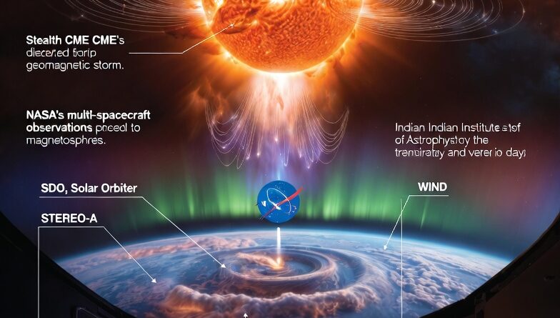 तीव्र भूचुंबकीय तूफान ने अंतरिक्ष मौसम पर होने वाले सूक्ष्म सौर सीएमई के प्रभाव को दर्शाया