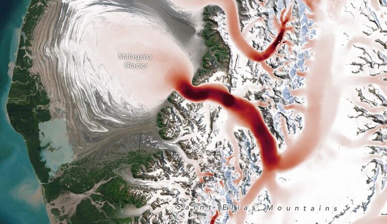 Satellites Detect Seasonal Pulses in Earth’s Glaciers