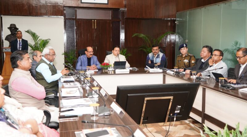 मुख्यमंत्री धामी ने की कुम्भ मेला-2027 की तैयारियों की समीक्षा; अक्टूबर की समय सीमा तय