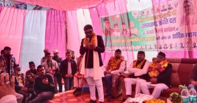 यूकेडी की पोखरी में विशाल रैली ; 2027 में सत्ता परिवर्तन का बिगुल