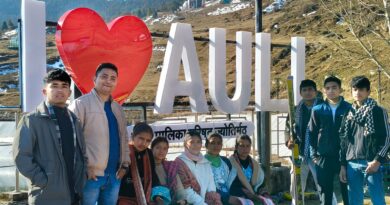 कुशरानी तल्ली इंटर कॉलेज के विद्यार्थियों  का पांच दिवसीय एडवेंचर टूर एवं नेचर स्टडी कैम्प सम्पन्न