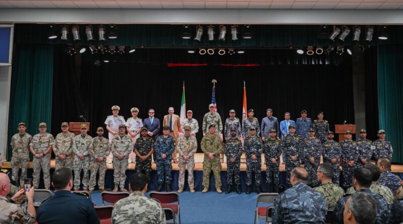 भारतीय नौसेना ने पहली बार संयुक्त कार्य बल (सीटीएफ) 154 की कमान संभाली