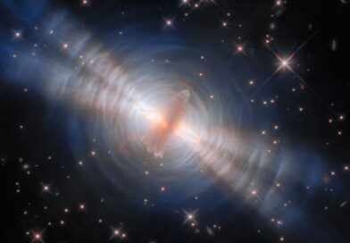 NASA’s Hubble Captures Light Show Around Rapidly Dying Star
