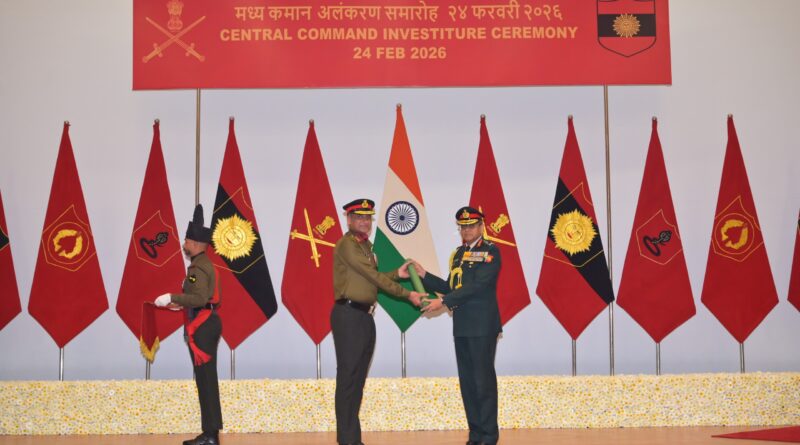 सेना की मध्य कमान काअलंकरण समारोह 2026, देहरादून में सम्पन्न