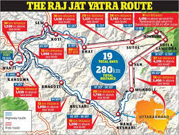 नन्दा राजजात यात्रा मार्गो पर अवस्थापना सुविधाओं केे विकास हेतु ₹ 3.08 करोड की धनराशि स्वीकृत