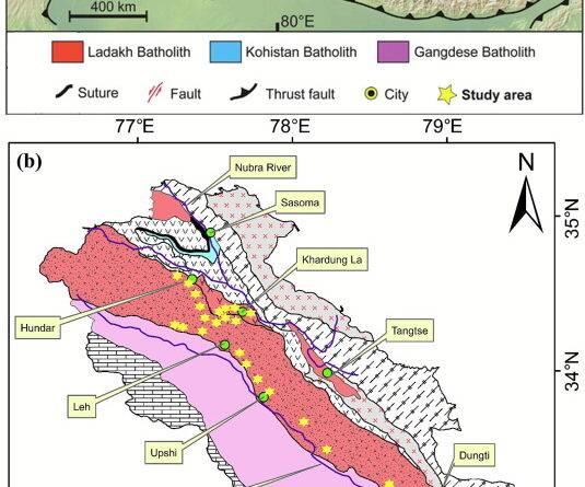 हिमालय के जन्म से पहले की गाथा: लद्दाख की चट्टानों में कैद 130 मिलियन वर्षों का इतिहास