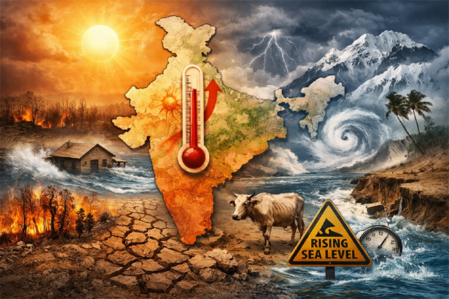 जलवायु परिवर्तन से बदला मौसम चक्र, देश में बढ़ीं चरम मौसमी घटनाएं: सरकार