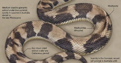 वैज्ञानिकों ने लद्दाख से लगभग 3.5 करोड़ वर्ष पुराने दुर्लभ सांप के जीवाश्म की खोज की