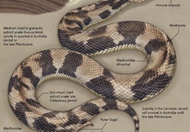 वैज्ञानिकों ने लद्दाख से लगभग 3.5 करोड़ वर्ष पुराने दुर्लभ सांप के जीवाश्म की खोज की