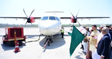 देहरादून-पिथौरागढ़ विमान सेवा शुरू ; मुख्यमंत्री ने किया उद्घाटन 