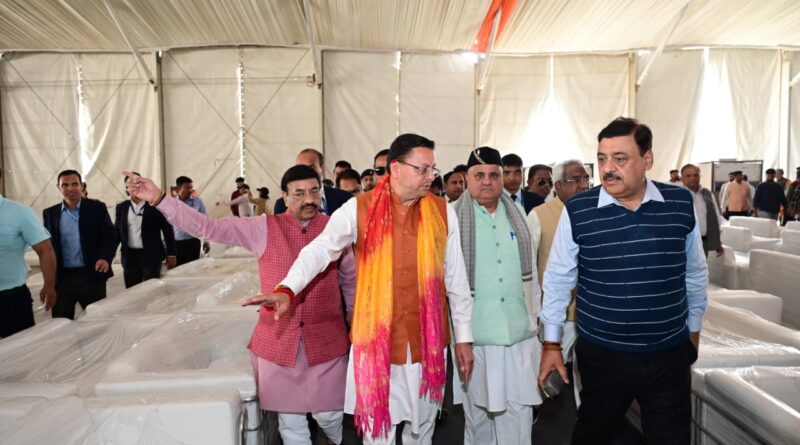 अमित शाह आ रहे हरिद्वार ; धामी सरकार जुटी तैयारियों में