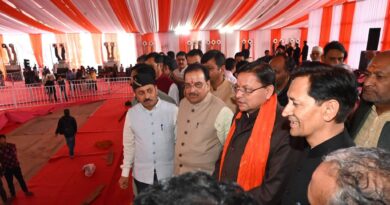 धामी सरकार के 4 वर्ष पूर्ण होने के अवसर पर हल्द्वानी में 21 मार्च को भव्य जनसभा, रक्षा मंत्री राजनाथ सिंह होंगे मुख्य अतिथि