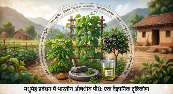 मधुमेह प्रबंधन में औषधीय पौधों की वैज्ञानिक प्रासंगिकता