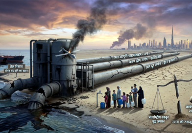 ईरान युद्ध की आग में झुलसती जल आपूर्ति: मध्य पूर्व में गहराता प्यास का संकट