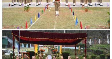 आईटीबीपी की 8वीं वाहिनी ने 60वां स्थापना दिवस धूमधाम से मनाया