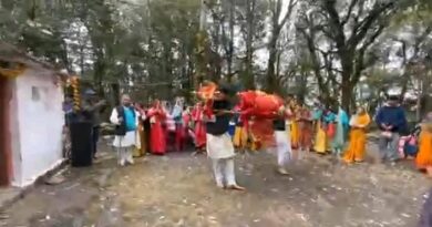 नागनाथ गढ़ी के राजराजेश्वरी मंदिर में चैत्र नवरात्र के नौ दिवसीय अनुष्ठान शुरू