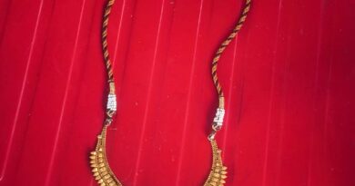 पुलिस की सक्रियता से खोया सोने का हार बरामद