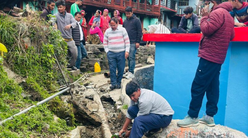 श्रीगढ़ पाइप लाइन विवाद का समाधान, जल्द बहाल होगी पेयजल आपूर्ति
