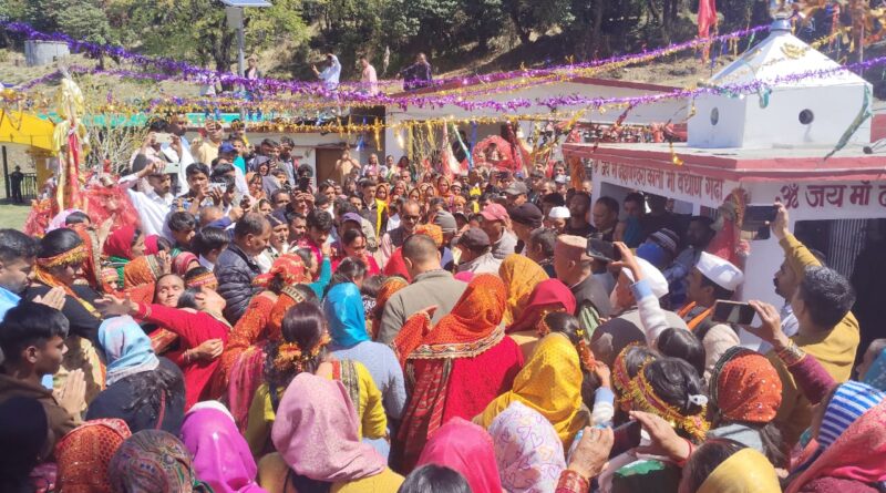 बधाणगढ़ी में संपन्न हुआ नंदा अष्टमी मेला ; भक्तों ने मांगी मनौतियां