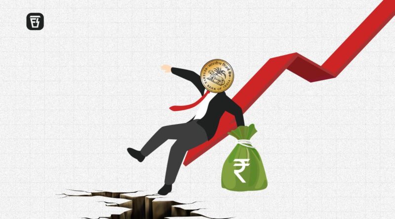 गिरने का रिकॉर्ड बनाने की ओर रुपया 