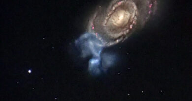 हमारे स्थानीय ब्रह्मांड में खोजी गई प्लेन साइट में छिपी हुई धूमिल आकाशगंगा (गैलेक्सी)