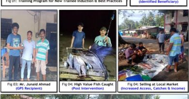 पीएस कार निकोबार में मछुआरा समुदाय का जीवन बदल रहा है