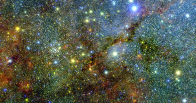 इंटरस्टेलर ग्लेशियर्स’: नासा के SPHEREx ने विशाल गैलेक्टिक बर्फीले क्षेत्रों का मानचित्र तैयार किया