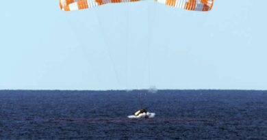 नासा ने रिकॉर्ड बनाने वाले आर्टेमिस II मिशन के अंतरिक्ष यात्रियों का पृथ्वी पर स्वागत किया