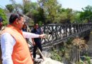 मुख्यमंत्री धामी ने किया मसूरी रोड स्थित  पुल का निरीक्षण; 3 माह में स्थायी पुल तैयार करने के निर्देश