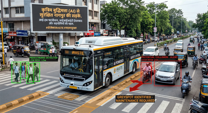 आर्टिफिशियल इंटे‍लीजेंस भारत में सड़कों को गाड़ी चलाने के लिए सुरक्षित बनाएगा