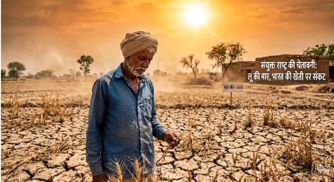 तपती धरती, सिकुड़ती फसलें: भारत की खेती पर लू का प्रहार