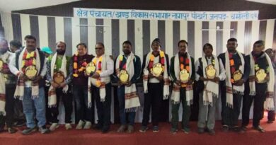 पोखरी में कांग्रेसियों का सम्मान समारोह, सत्ता में वापसी का भरोसा