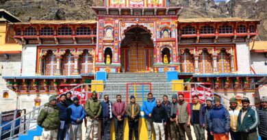 बीकेटीसी मुख्य कार्याधिकारी ने बदरीनाथ धाम में यात्रा व्यवस्थाओं का किया निरीक्षण