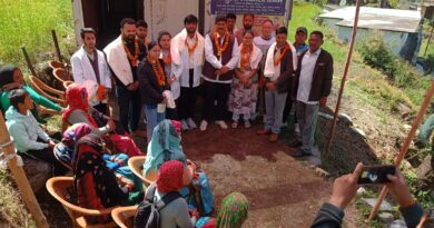 हापला में निशुल्क स्वास्थ्य शिविर, 300 से अधिक मरीजों का परीक्षण