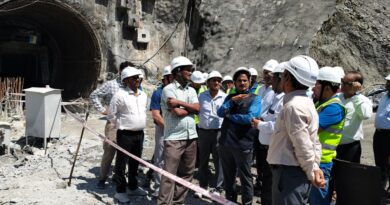 लखवाड़ बहुद्देशीय परियोजना के कार्यों का जलशक्ति मंत्रालय के सचिव द्वारा निरीक्षण