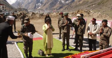 सीडीएस ने किया माणा में सांस्कृतिक एवं विरासत संग्रहालय का शिलान्यास