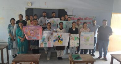 जलवायु परिवर्तन विषय पर आयोजित प्रतियोगिताओं में शिखा व भावना पुरोहित अव्वल