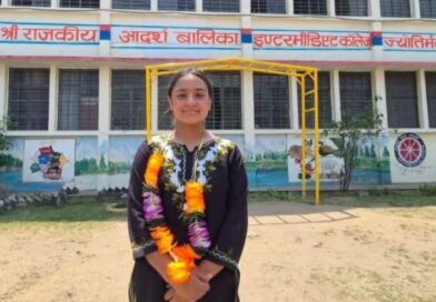 जोशीमठ इंटर कॉलेज की तृप्ति डिमरी ने 95.20% अंक लेकर चमोली जनपद में किया टॉप