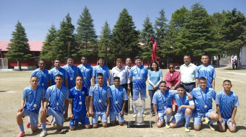 गढ़वाल राइफल्स रेजिमेंटल सेंटर में धूलिया मेमोरियल फुटबॉल चैम्पियनशिप का भव्य समापन