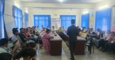 नरेन्द्रनगर महाविद्यालय में उद्यमिता ओरिएंटेशन प्रशिक्षण कार्यशाला आयोजित