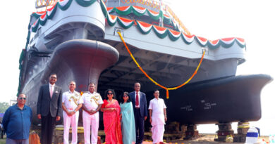 डाइविंग सपोर्ट क्राफ्ट परियोजना के चौथे जहाज़ डीएससी ए 23 (यार्ड 328) को नौसेना में शामिल किया गया