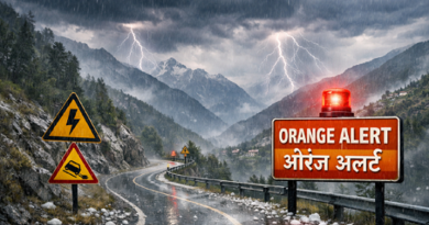 उत्तराखंड के पांच जिलों में खराब मौसम का अलर्ट, बिजली-ओलावृष्टि की आशंका