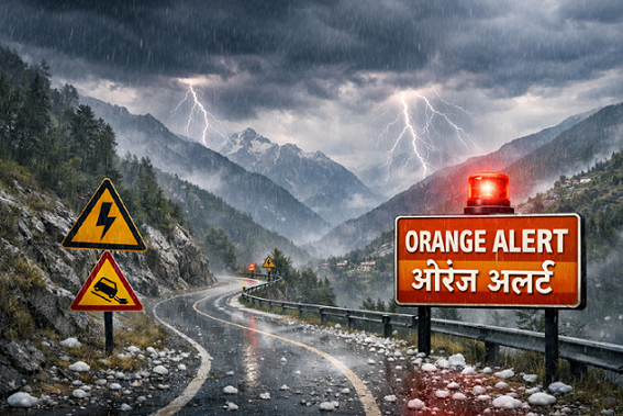 उत्तराखंड के पांच जिलों में खराब मौसम का अलर्ट, बिजली-ओलावृष्टि की आशंका
