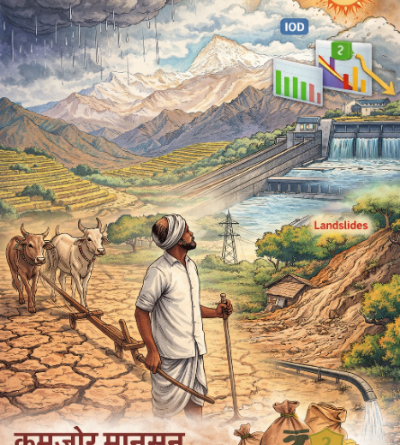 कमजोर मानसून की आशंका: पहाड़ी राज्यों, किसानों और अर्थव्यवस्था के सामने नई चुनौती