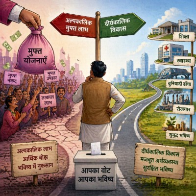 वोटों के लिए नोटों की राजनीति: अल्पकालिक राहत लेकिन दीर्घकालिक नुकसान