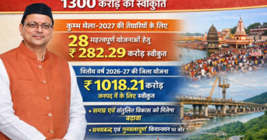 अर्ध कुम्भ-2027 और जिला योजनाओं के लिए 1300 करोड़ की स्वीकृति